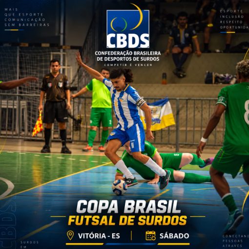Event cover Copa Brasil Futsal de Surdos - Cbds 