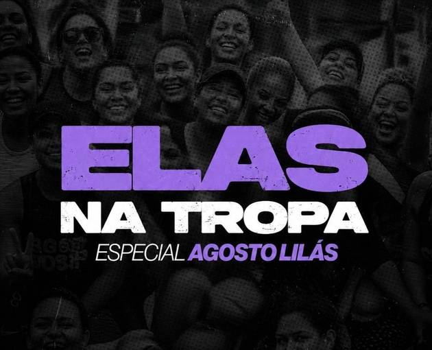 Event cover TREINÃO - ELAS NA TROPA