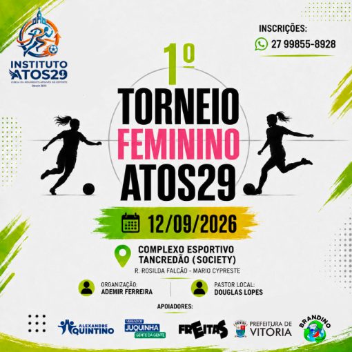Event cover 1º TORNEIO FEMININO ATOS 29 