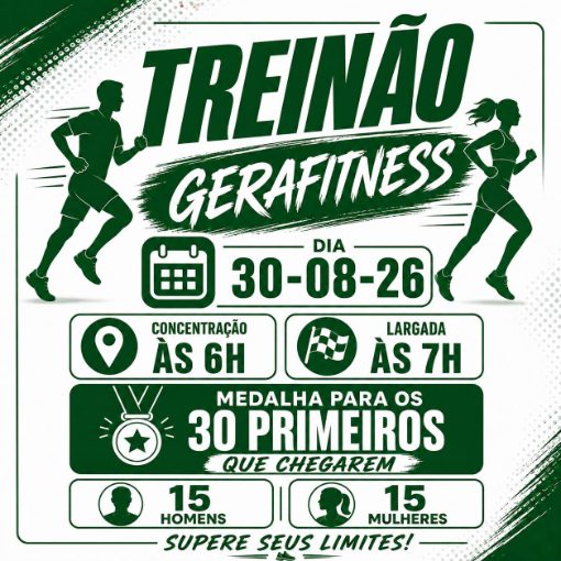 Copertura dell'evento TREINÃO GERAFITNESS