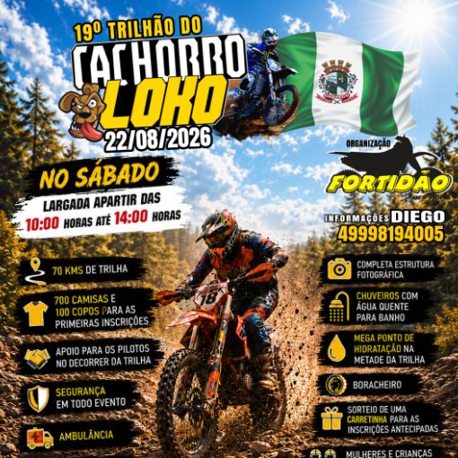 Event cover 19º TRILHÃO DO CACHORRO LOKO