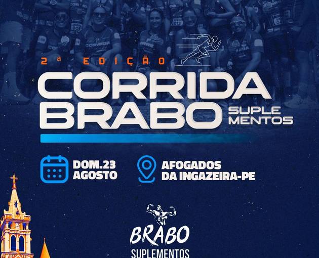 Event cover FOTOS OFICIAS - CORRIDA BRABOS SUPLEMENTOS - AFOGADOS DA INGAZEIRA