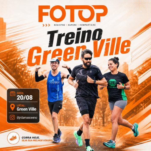 Event cover TREINO GREEN VILLE - 20.08.2026  (QUINTA-FEIRA)