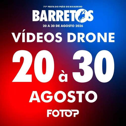 Couverture de l'événement Festa do Peão de Barretos - Vídeos Drone
