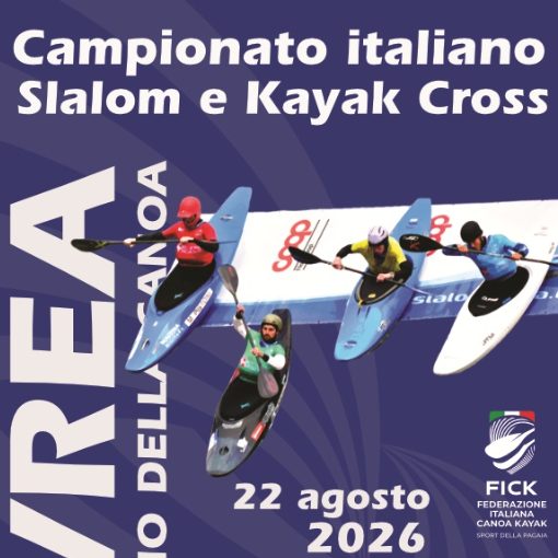Event cover Campionati Italiani di Canoa Slalom e Kayak Cross
