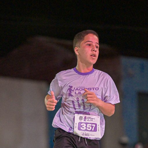 Event cover 1° CORRIDA AGOSTO LILÁS 