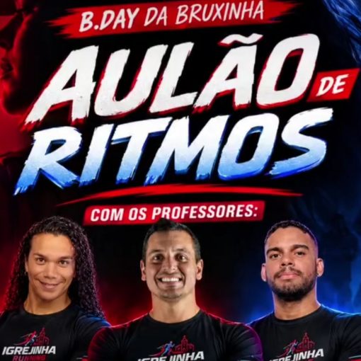 Event cover Aulão de ritmos - Bday da bruxinha