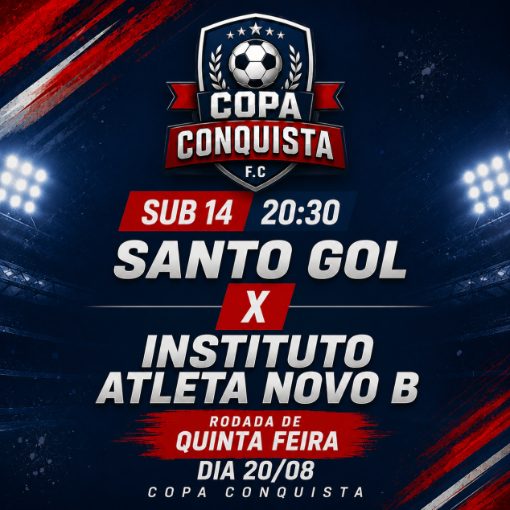 Event cover SANTO GOL X INSTITUTO ATLETA NOVO B