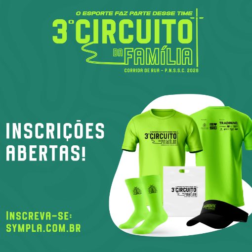 Event cover 3º Circuito da Família – Corrida de Rua P.N.S.S.C. 2026