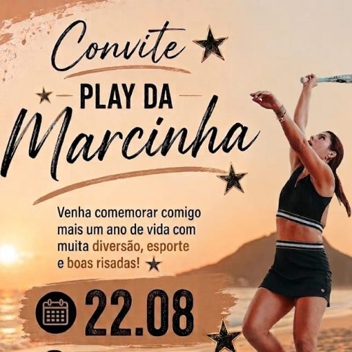 Event cover Play da Marcinha na Arena GW LiDER BT
