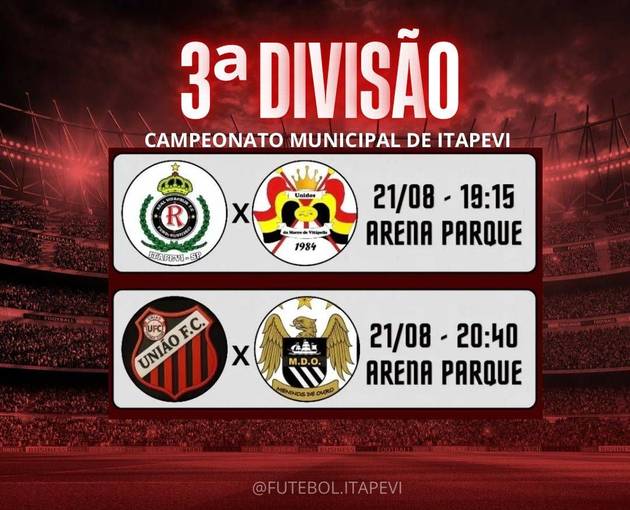 Event cover Campeonato Municipal de Itapevi - 3ª Divisão