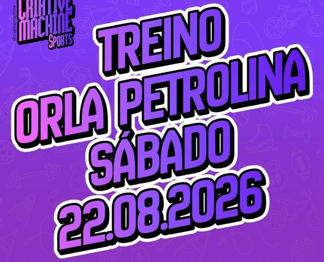 Event cover TREINO ORLA PETROLINA SÁBADO 