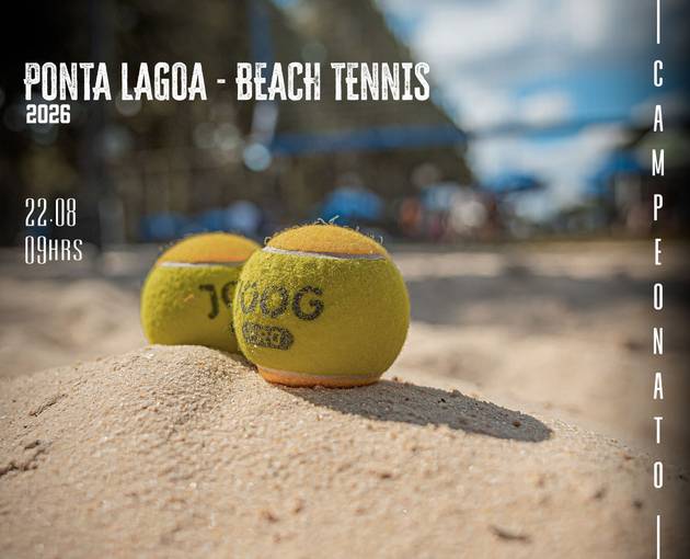 Event cover Ponta Lagoa - Beach Tennis - 22/08/2026 @ruivo.fotografia