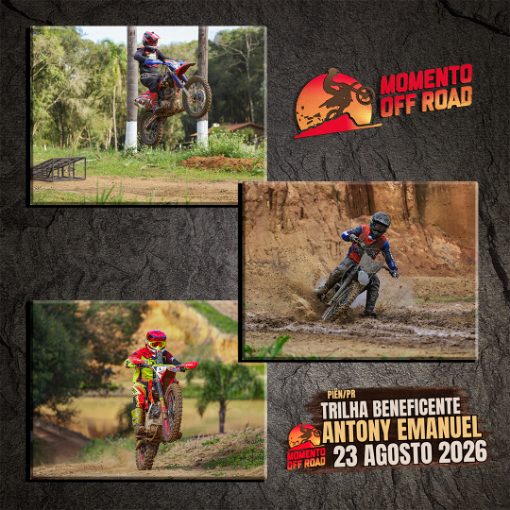 Event cover Trilha Beneficente Antony Emanuel