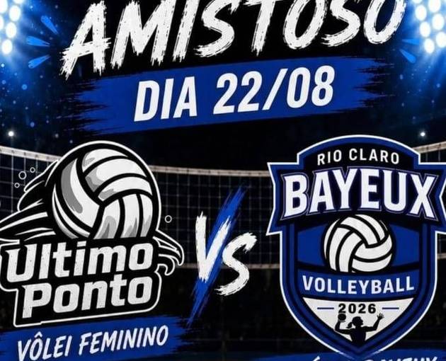 Event cover Amistoso de Vôlei - Último Ponto vs Bayeux 