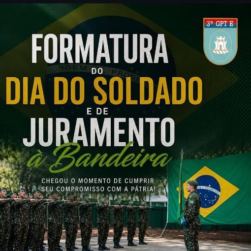 Event cover FORMATURA DIA DO SOLDADO 