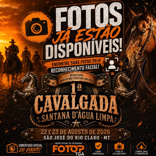 Event cover 1° CAVALGADA SANTA D’ÁGUA LIMPA