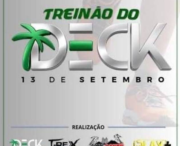 Naslovnica dogodka Treinão do DECK 2026
