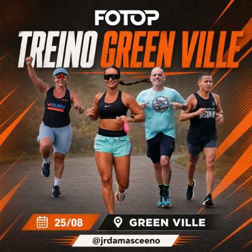 Event cover TREINO GREEN VILLE - 25.08.2026  (TERÇA-FEIRA)