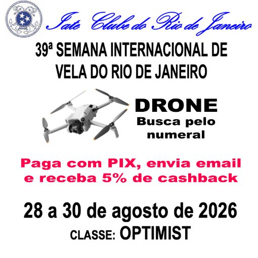 Event cover 39º Semana Internacional de Vela do Rio de Janeiro - DRONE