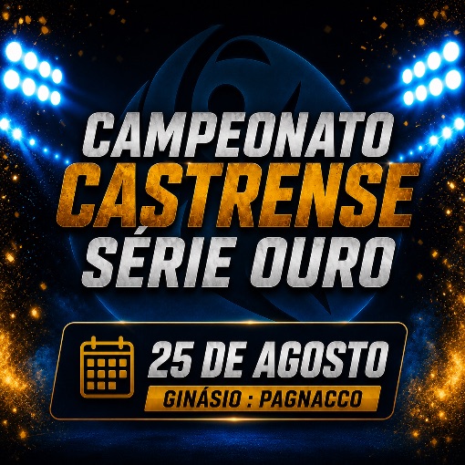 Naslovnica dogodka 25/08 - FUTSAL SÉRIE OURO CASTRO 2026