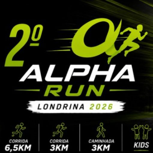 Event cover 2º AlphaRun Londrina 2026