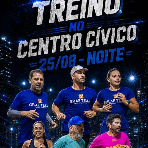 Event cover Treino no Centro Cívico 25/08/26 Noite - Moacir Ferrari