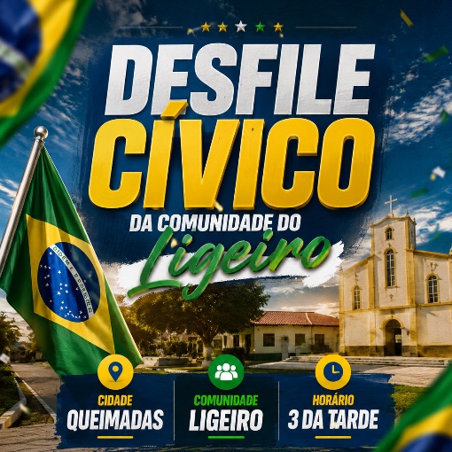 Event cover DESFILE CÍVICO/LIGEIRO QUEIMADAS