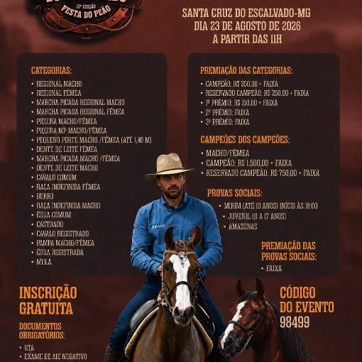 Event cover Concurso de Marcha de Santa Cruz do Escalvado