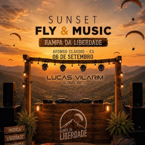 Event cover FLY AND MUSIC - RAMPA DA LIBERDADE