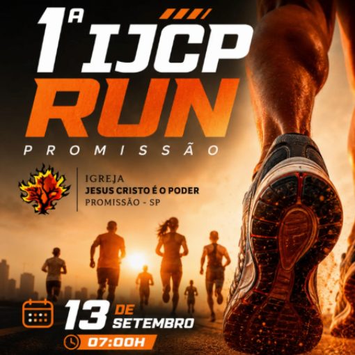 Event cover 1ª IJCP RUN Promissão