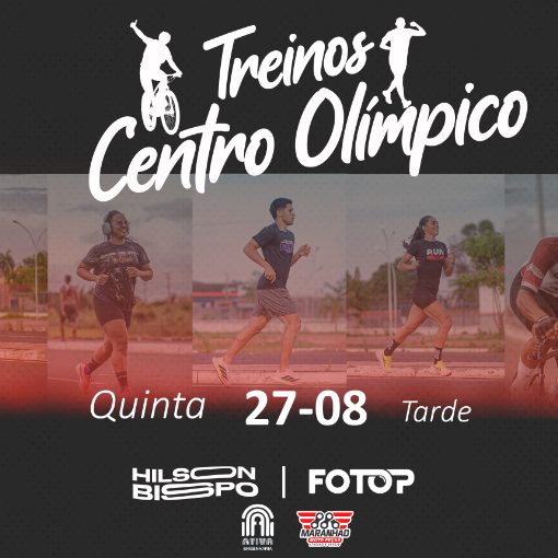 Event cover TREINOS CENTRO OLÍMPICO 27-08 TARDE