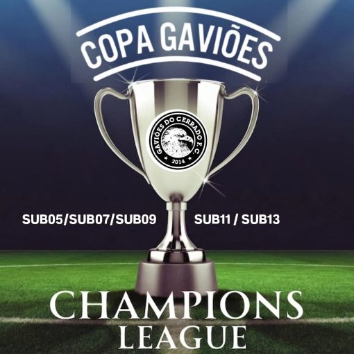 Event cover 5ª EDIÇÃO COPA GAVIÕES - CHAMPIONS LEAGUE - UBERLANDIA MG  29/08/2026