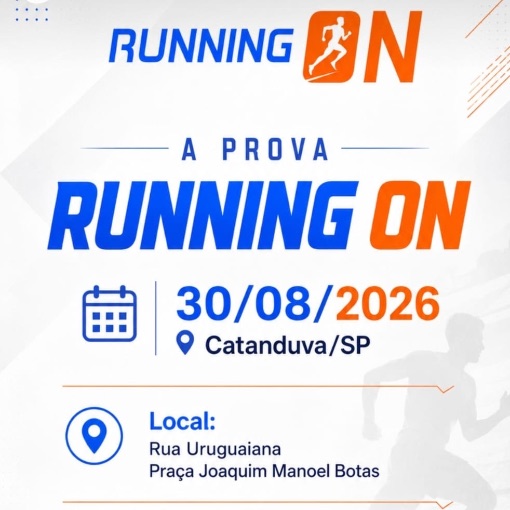 Event cover ENTREGA DE KIT _ 1ª CORRIDA DE RUA RUNNING ON