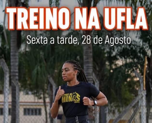 Capa do evento Treino UFLA Sexta Tarde 28/08