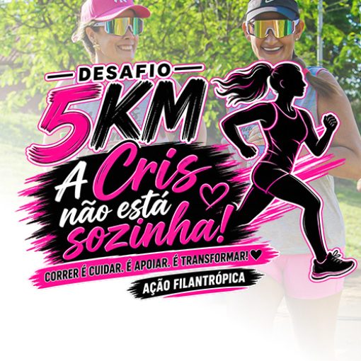 Event cover DESAFIO 5K - CRIS NÃO ESTÁ SOZINHA - UBERABA