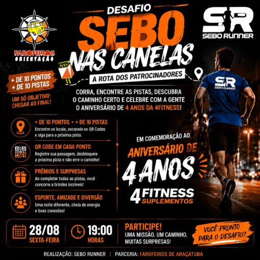 Event cover DESAFIO SEBO NAS CANELAS - a rota dos patrocinadores