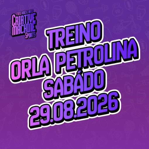 Event cover TREINO ORLA PETROLINA SÁBADO - 29.08.2026