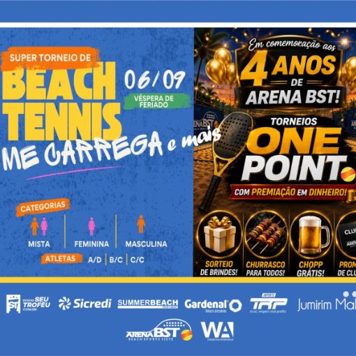 Event cover 1º Beach Me Carrega /ONE POINT/ 4 Anos BST