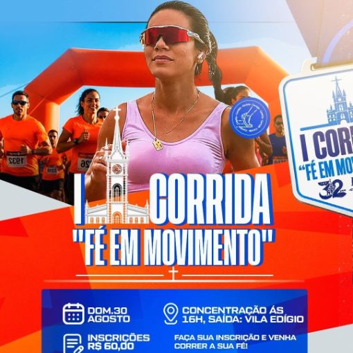 Event cover 1ª CORRIDA FÉ EM MOVIMENTO!