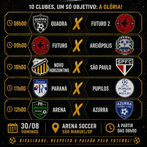 Event cover I Circuito Reguional de Fut7 - | Rodada 1 | - São Manuel