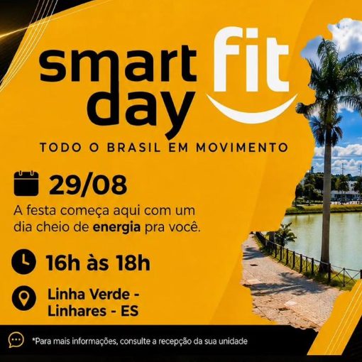 Event cover SMART DAY LINHARES LINHA VERDE 29/08