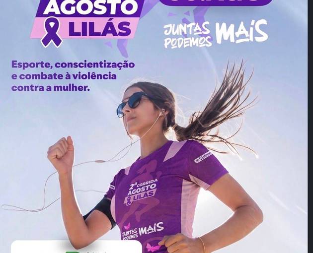 Event cover 2ª Corrida Agosto Lilás 