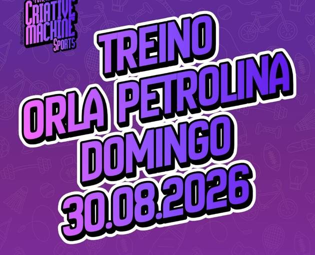 Event cover TREINO ORLA DE PETROLINA  DOMINGO - 30.08.2026