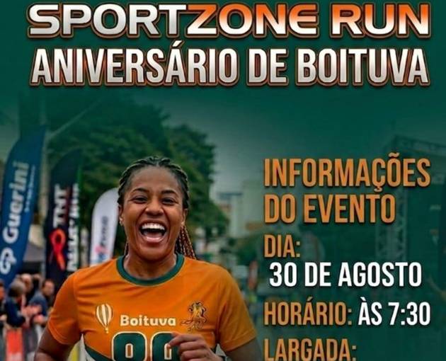 Event cover  SportZone Run 2026 Aniversario de Boituva