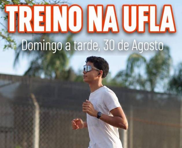 Capa do evento Treino UFLA Domingo Tarde 30/08