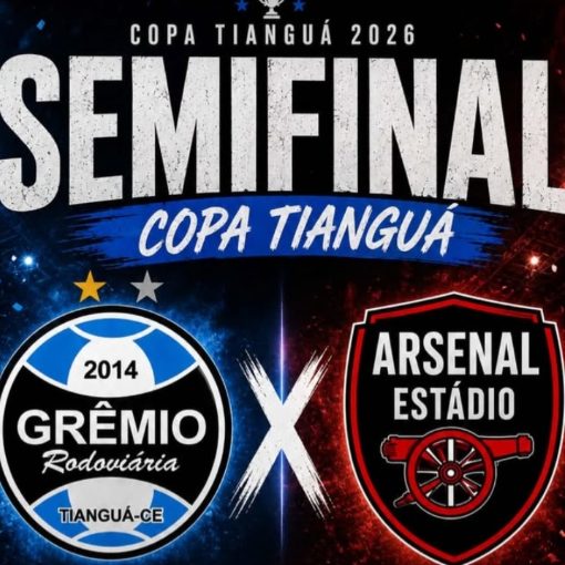 Event cover copa tianguá semifinal gremio da rodoviaria x arsenal  estádio 