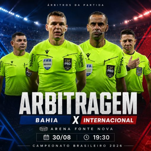 Event cover BAHIA X INTERNACIONAL - ÁRBITROS 