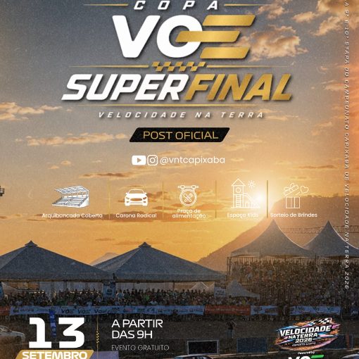 Event cover COPA VOE SUPER FINAL - VELOCIDADE NA TERRA (VNT)