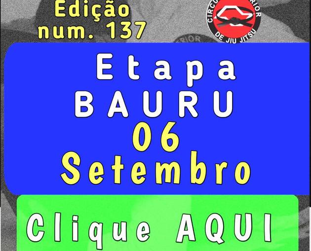 Event cover Circuito interior de Jiu Jitsu - Etapa Bauru